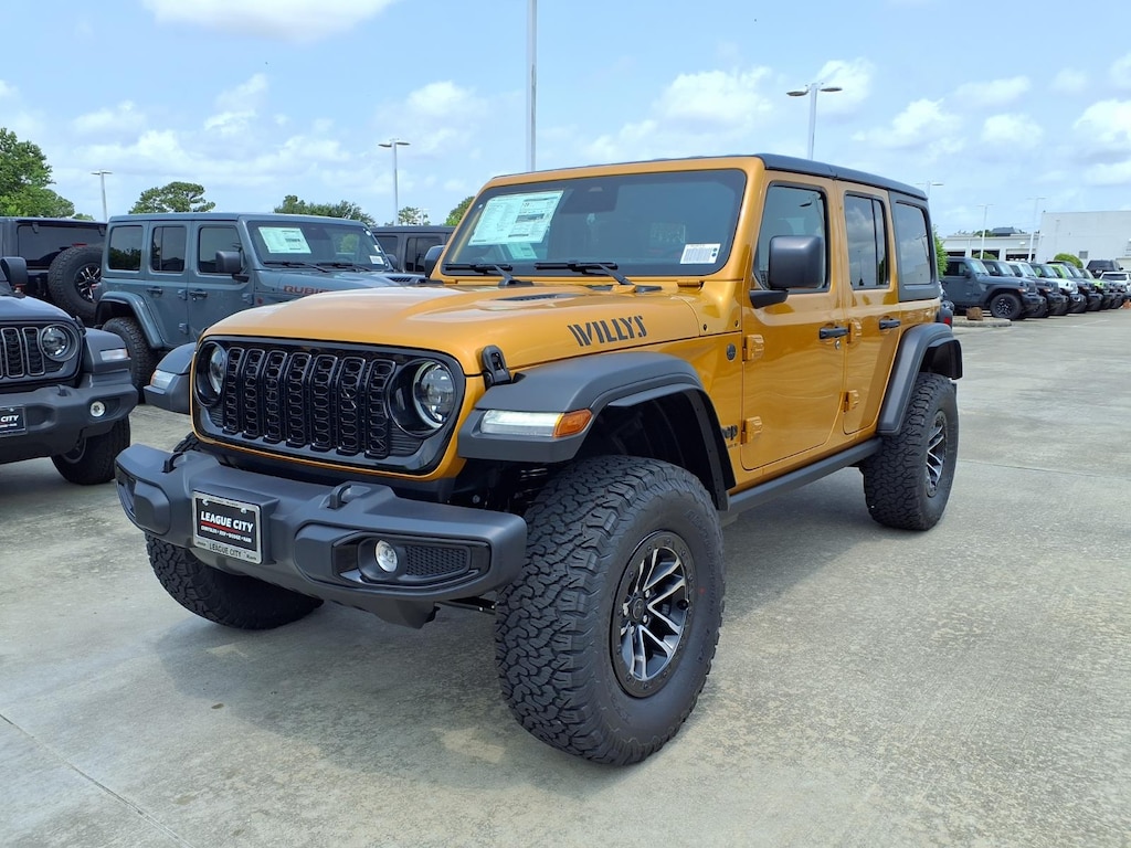 New 2026 Jeep Wrangler 4-Door Willys Sport Utility