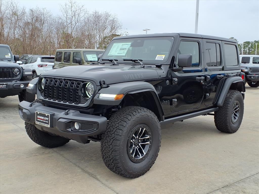 New 2026 Jeep Wrangler 4-Door Willys Sport Utility