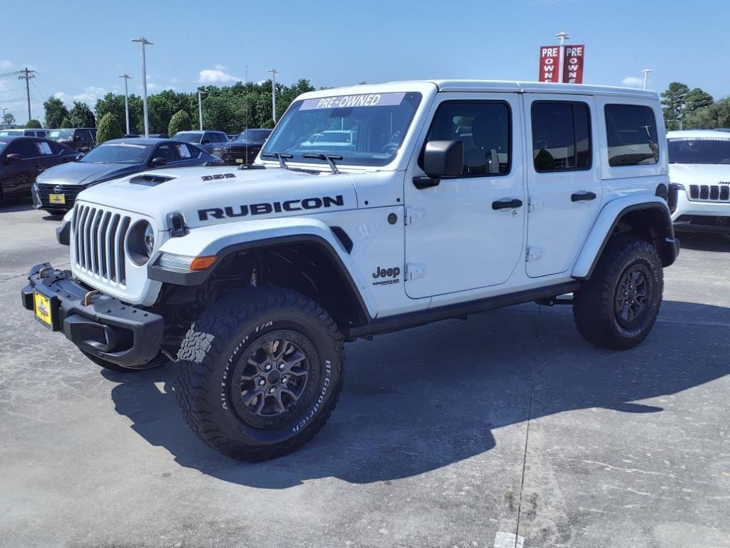 Used 2022 Jeep Wrangler Unlimited Rubicon 392 with VIN 1C4JJXSJ3NW150771 for sale in Dickinson, TX