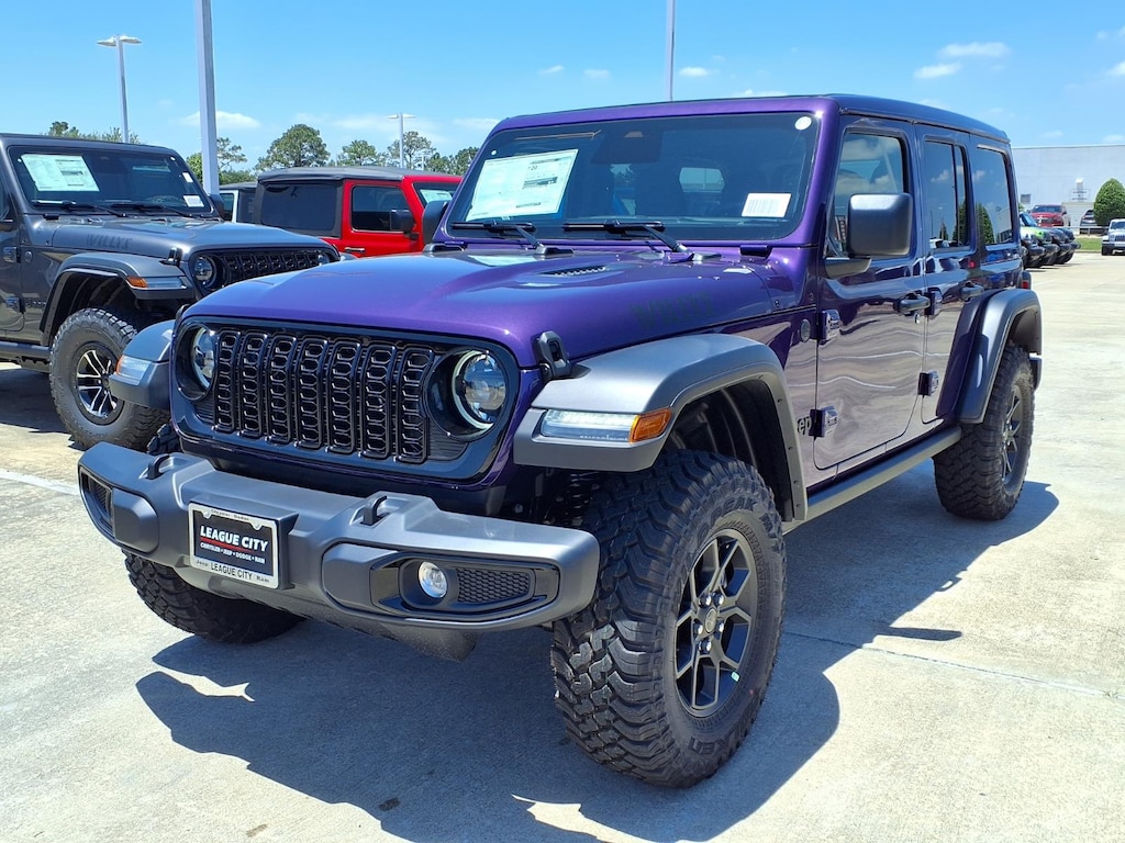 New 2026 Jeep Wrangler 4-Door Willys Sport Utility