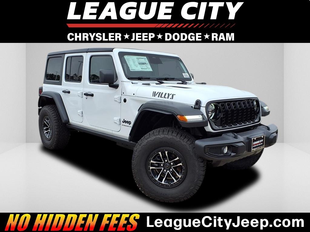 New 2026 Jeep Wrangler 4-Door Willys Sport Utility