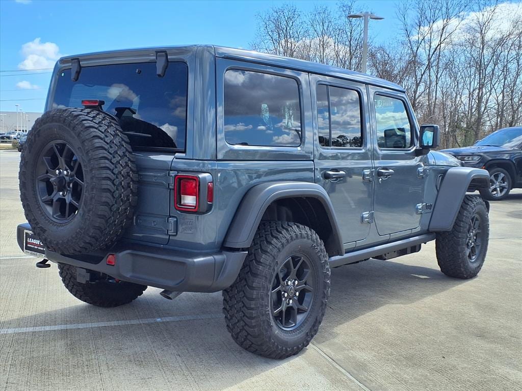 New 2026 Jeep Wrangler 4-Door Willys Sport Utility