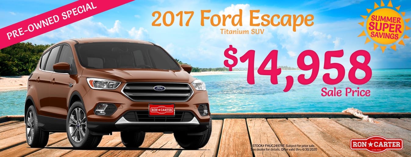 New & Used Car Dealer The Original Ron Carter Serving Alvin, Houston