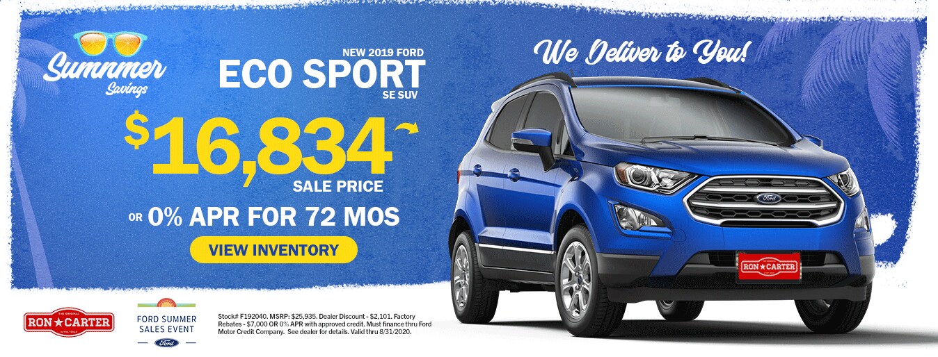 New & Used Car Dealer The Original Ron Carter Serving Alvin, Houston