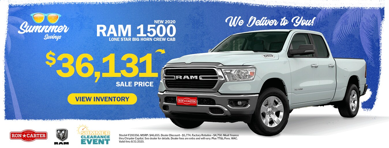 New & Used Car Dealer The Original Ron Carter Serving Alvin, Houston