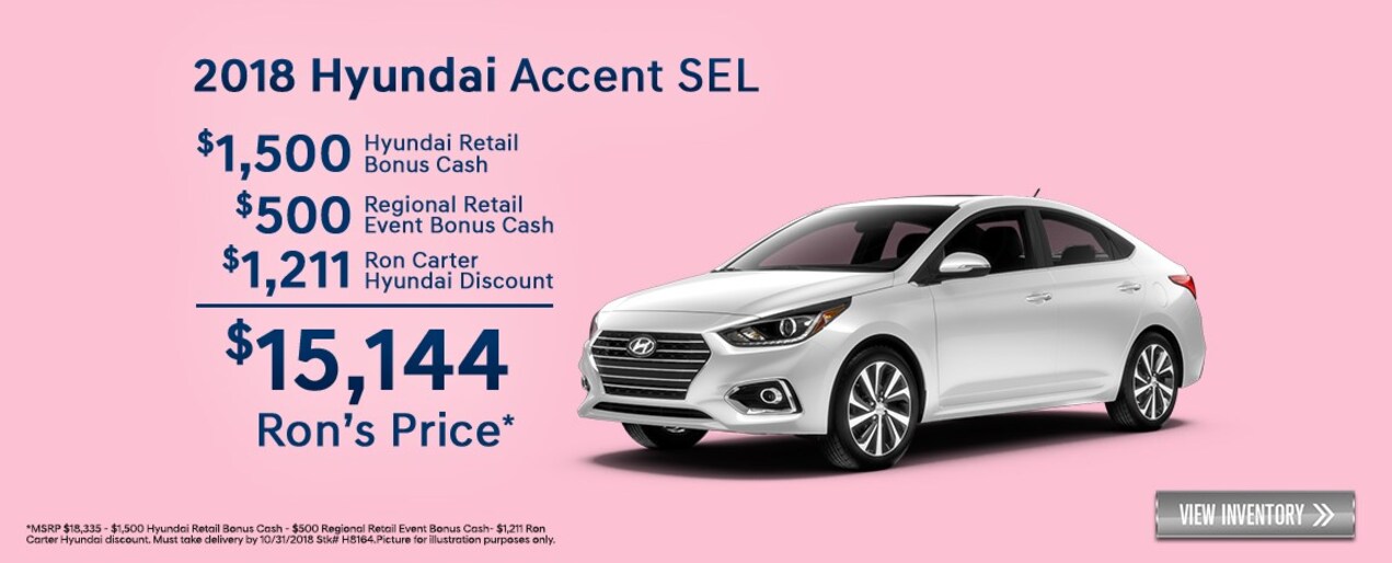 New And Used Hyundai Dealer Near Houston Ron Carter Hyundai