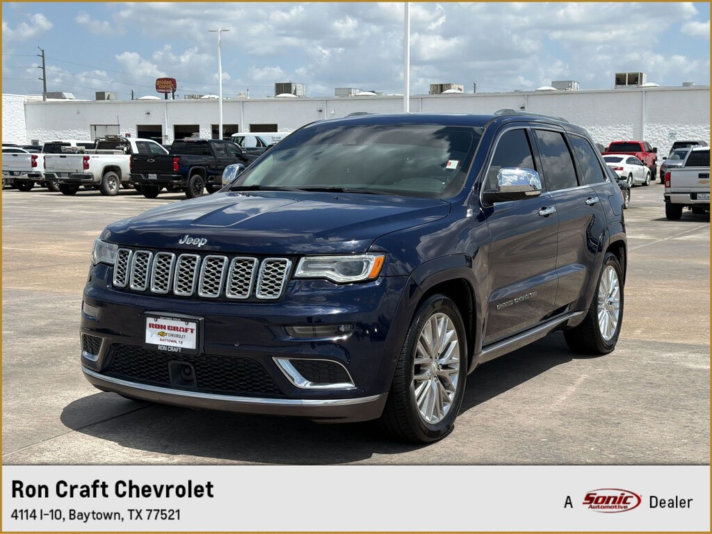 Used 2018 Jeep Grand Cherokee Summit 4x4 SUV
