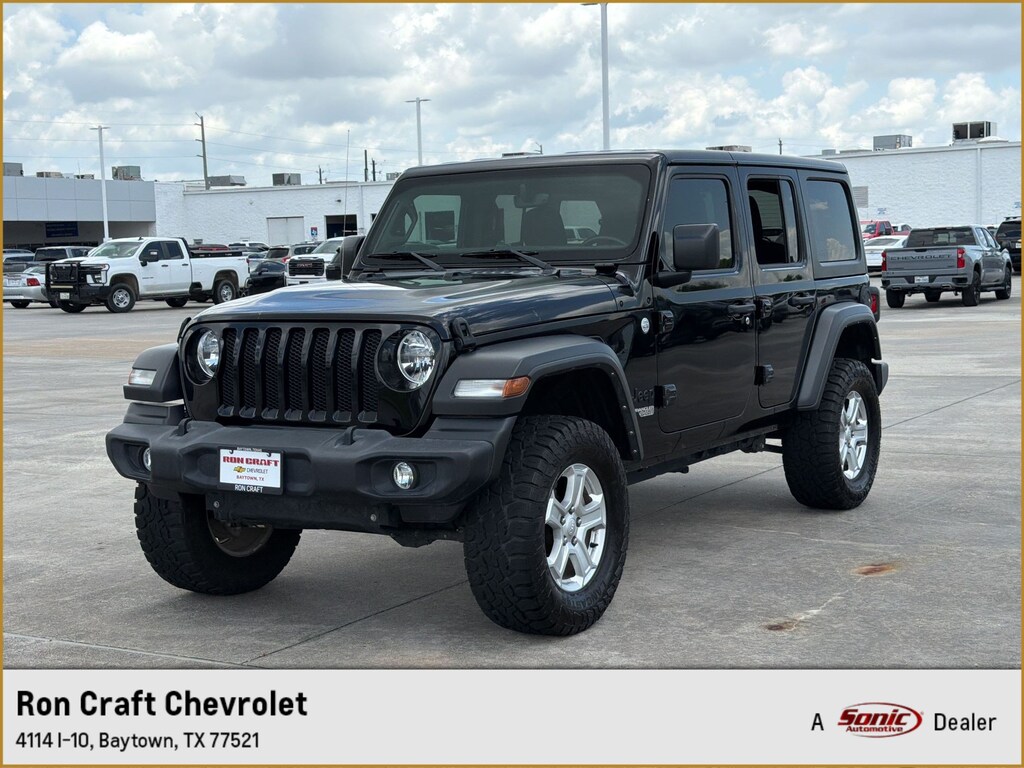 Used 2021 Jeep Wrangler Unlimited Sport S 4x4 SUV