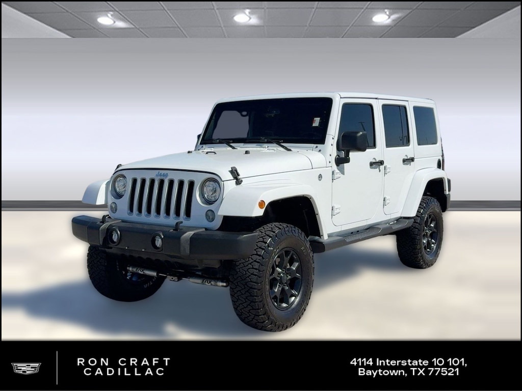 Used 2018 Jeep Wrangler JK Unlimited Sahara 4x4 SUV