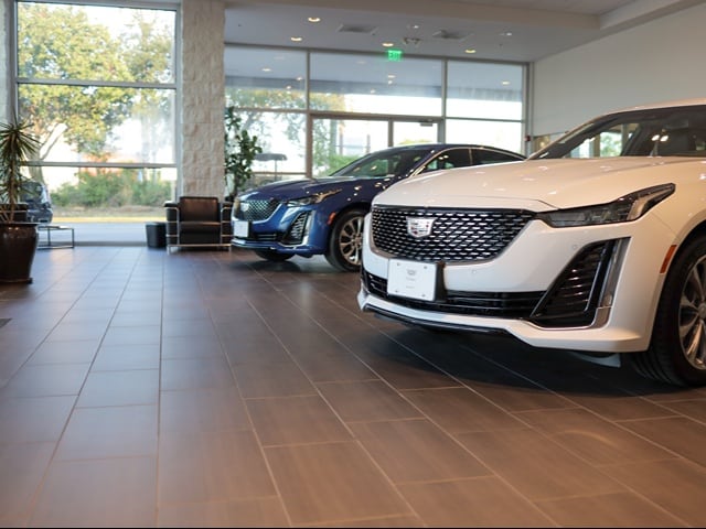 Ron Craft Cadillac interior showroom