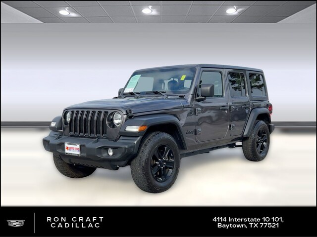 Used 2021 Jeep Wrangler Unlimited Sport Altitude for sale in Houston