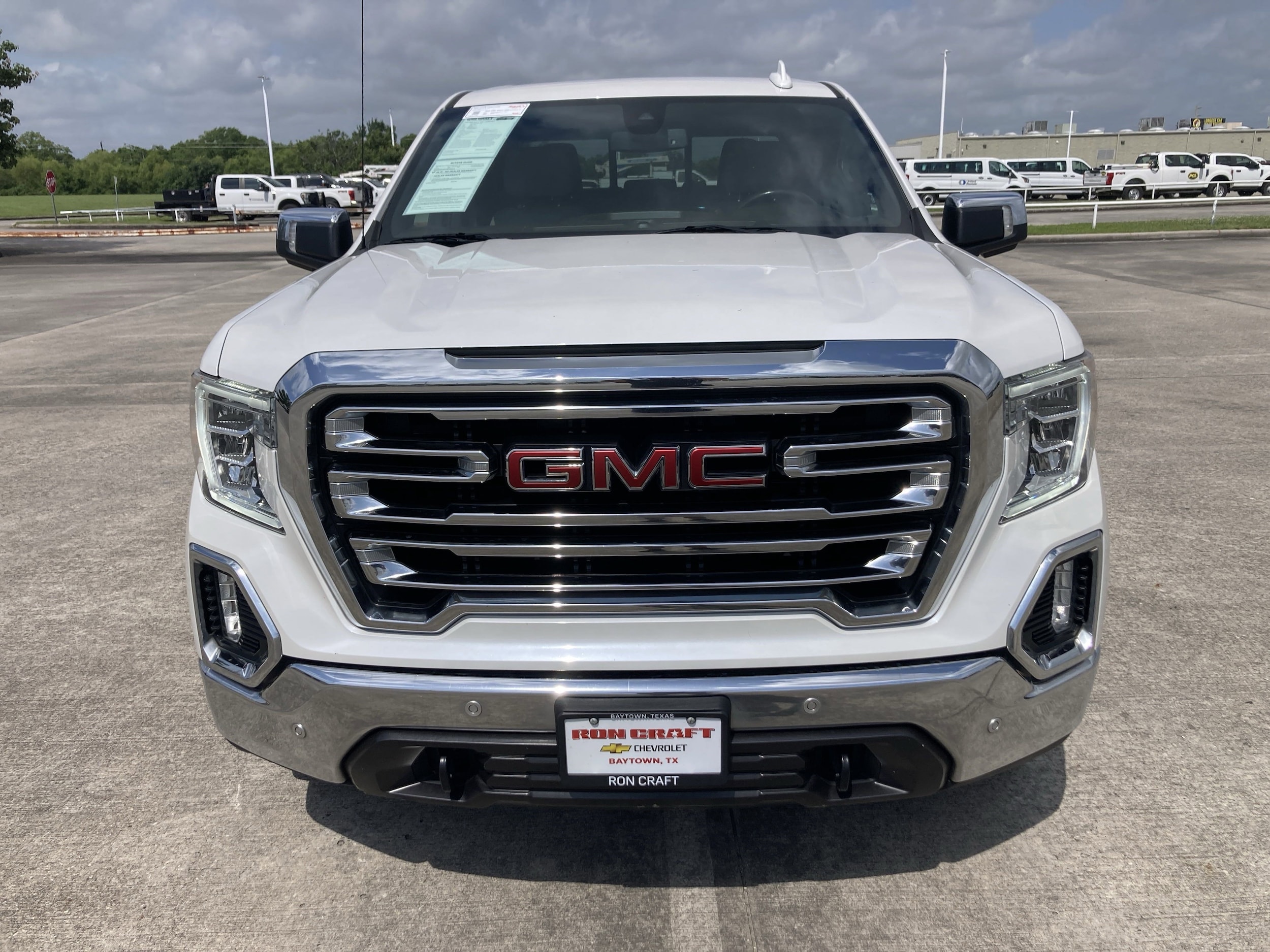 Used 2022 GMC Sierra 1500 Limited SLT with VIN 3GTU9DEDXNG111958 for sale in Baytown, TX