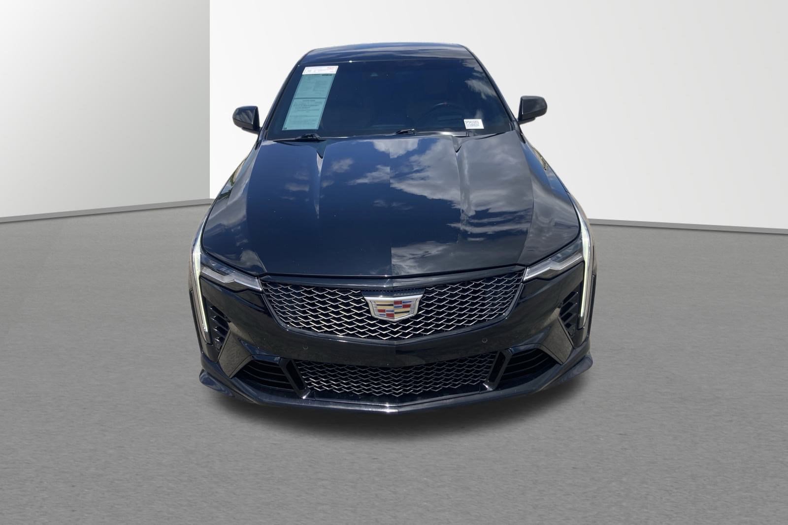 Certified 2023 Cadillac CT4 V-Series Blackwing with VIN 1G6DL5RP5P0410201 for sale in Baytown, TX