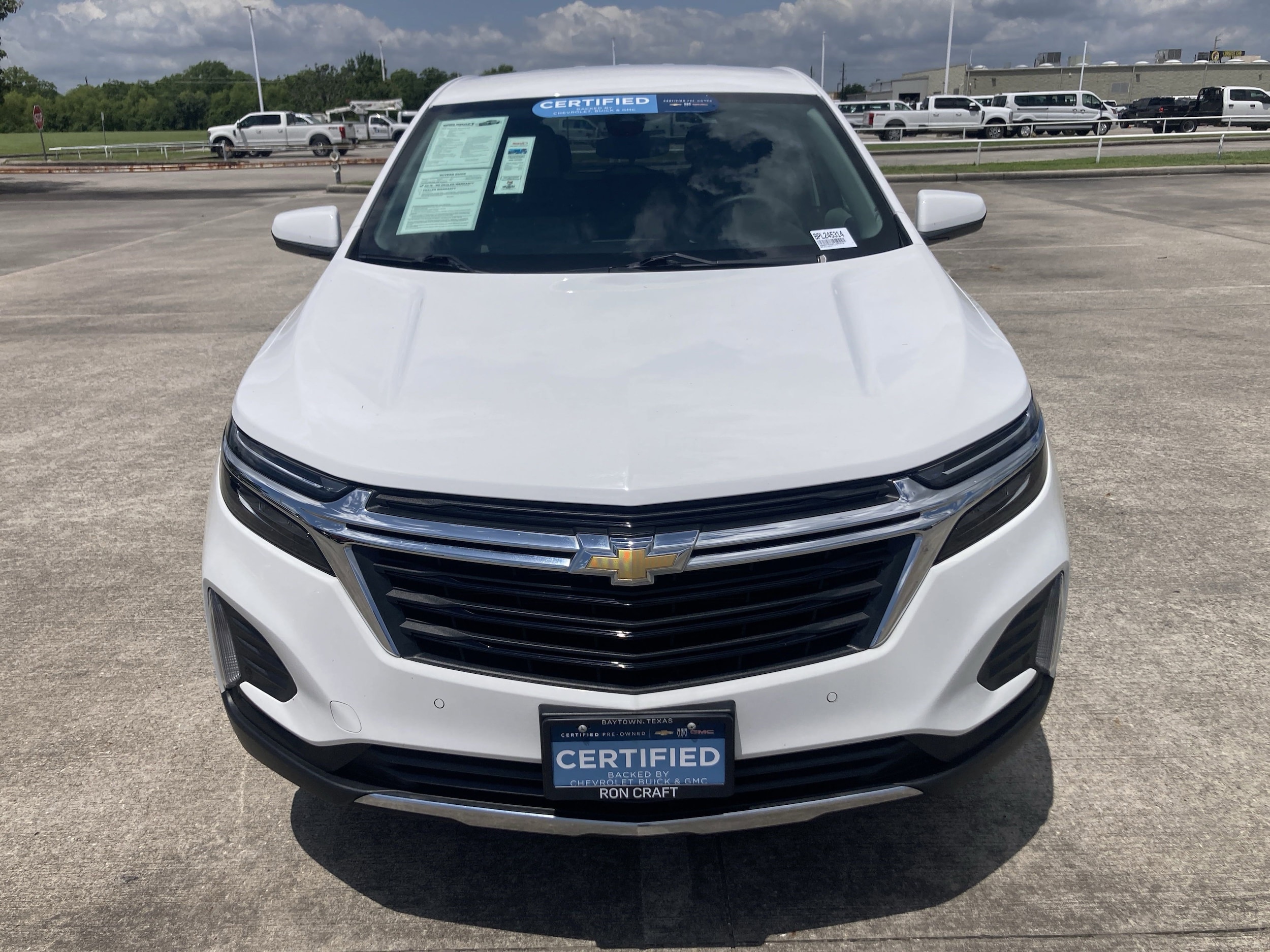 Certified 2023 Chevrolet Equinox LT with VIN 3GNAXTEG2PL245314 for sale in Baytown, TX