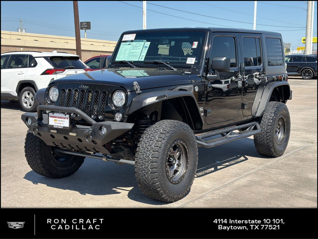 Used 2018 Jeep Wrangler JK Unlimited Sport S 4x4 SUV