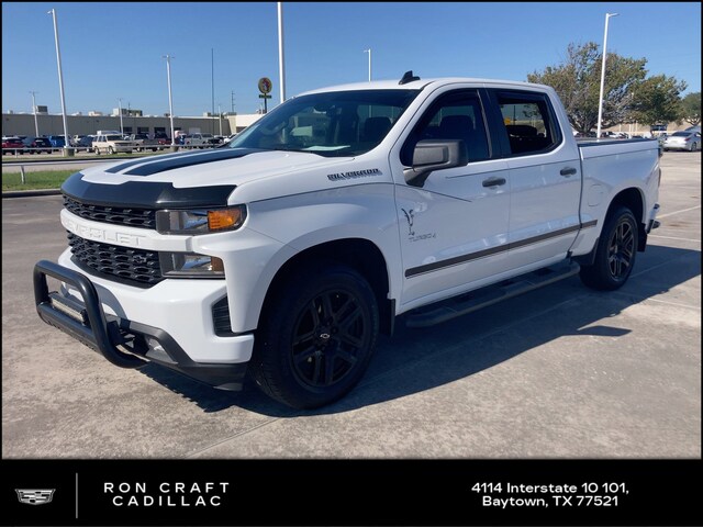 Used 2021 Chevrolet Silverado 1500 Custom Truck for sale in Houston