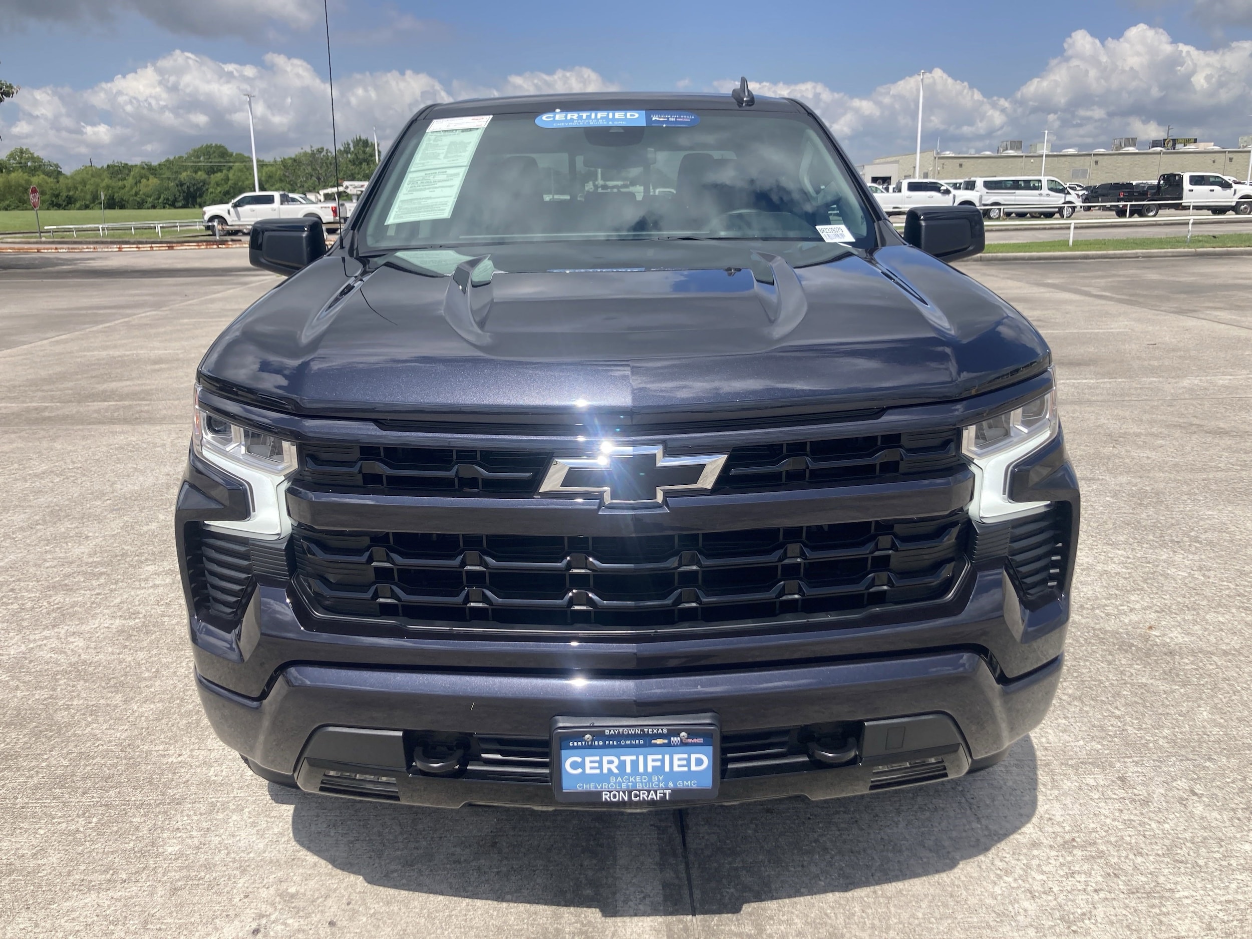 Certified 2024 Chevrolet Silverado 1500 RST with VIN 1GCPADED2RZ339379 for sale in Baytown, TX