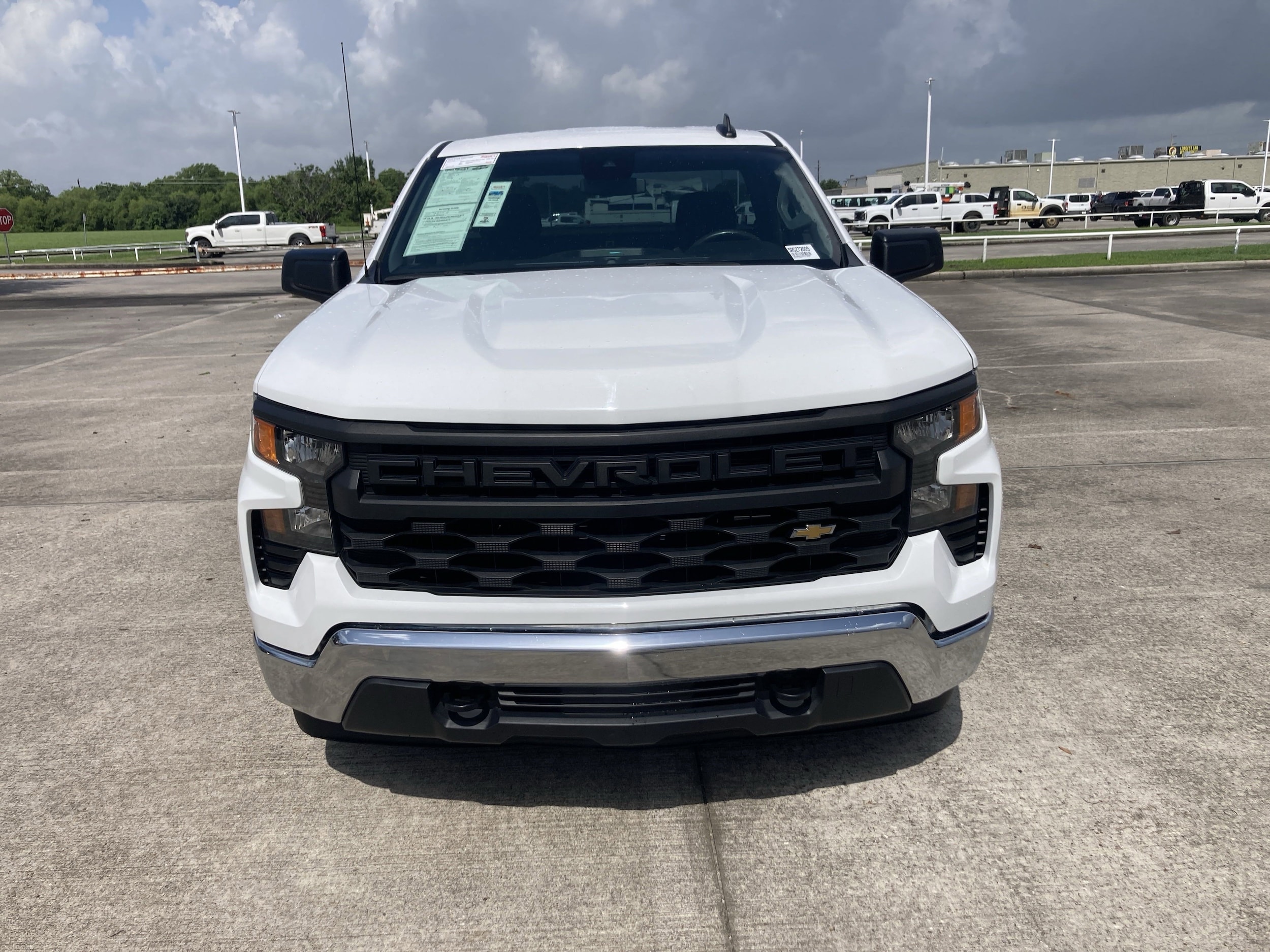 Used 2024 Chevrolet Silverado 1500 Work Truck with VIN 3GCNAAED0RG272609 for sale in Baytown, TX
