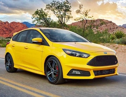 Yellow 2018 Ford Focus ST