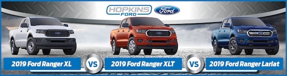2019 Ford Ranger Xl Vs Xlt Vs Lariat