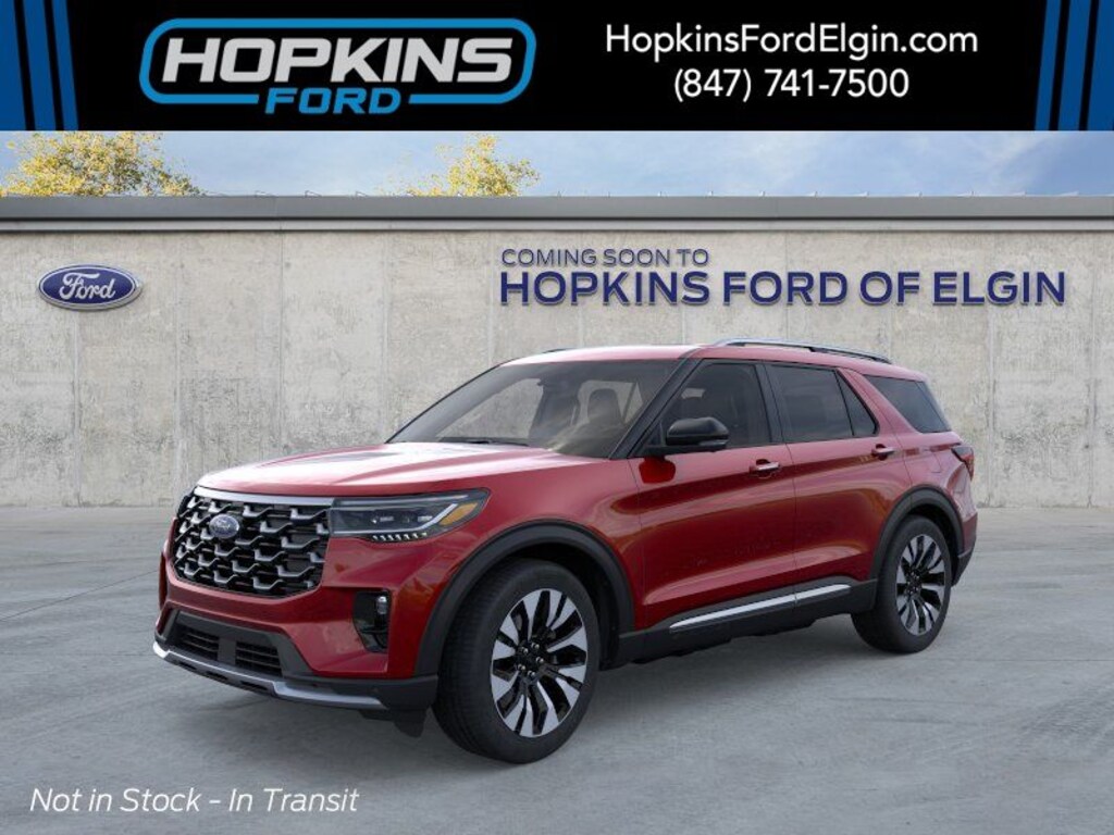 New 2026 Ford Explorer Platinum SUV