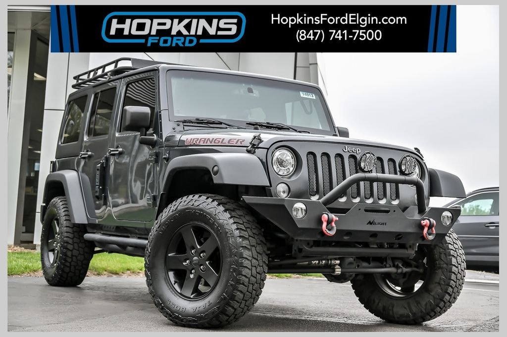 Used 2017 Jeep Wrangler Unlimited Sport SUV