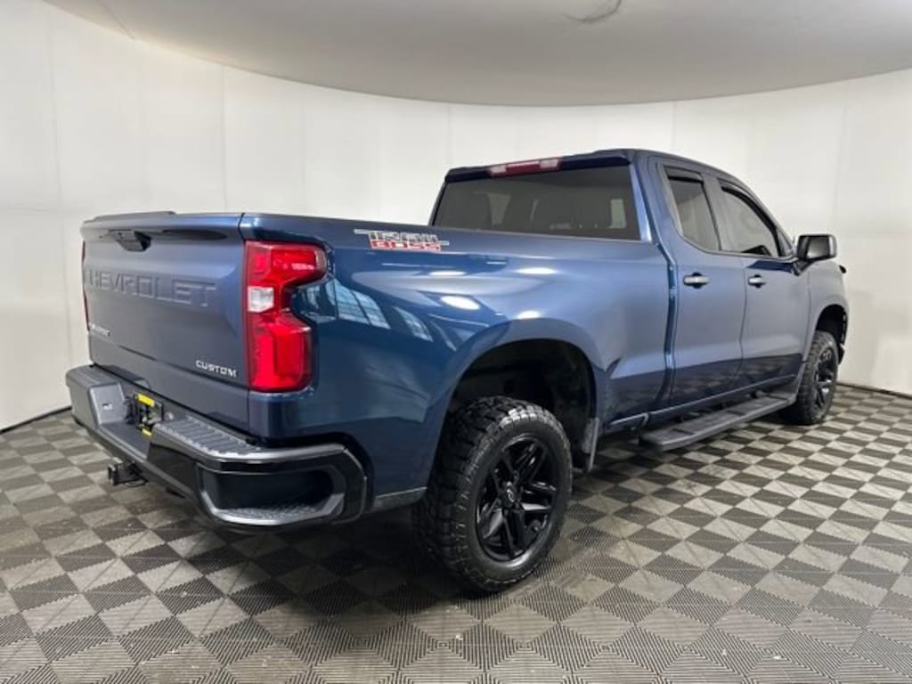 Used 2019 Chevrolet Silverado 1500 Custom Trail Boss Truck Double Cab