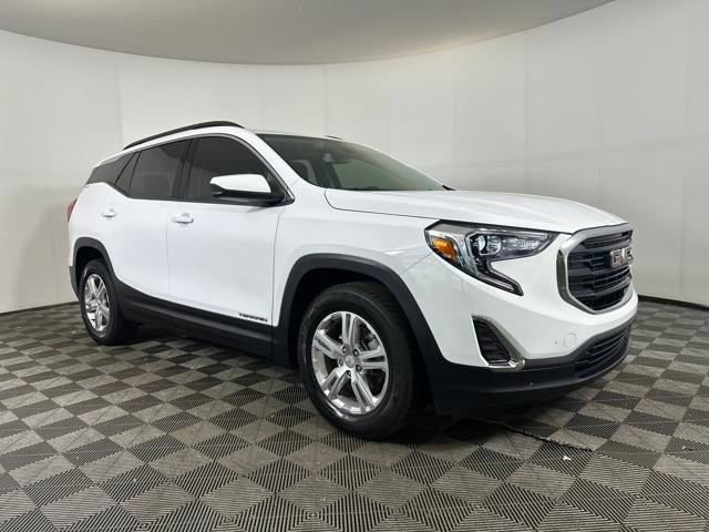 Used 2020 GMC Terrain SLE with VIN 3GKALMEV1LL176834 for sale in North Canton, OH