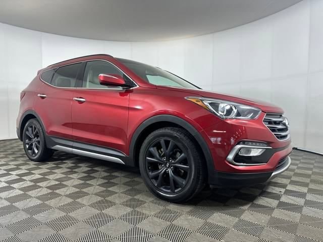 Used 2017 Hyundai Santa Fe Sport 2.0T with VIN 5XYZWDLA2HG445086 for sale in North Canton, OH