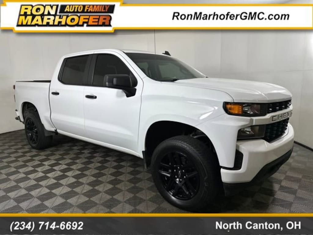 Used 2021 Chevrolet Silverado 1500 Custom Truck Crew Cab