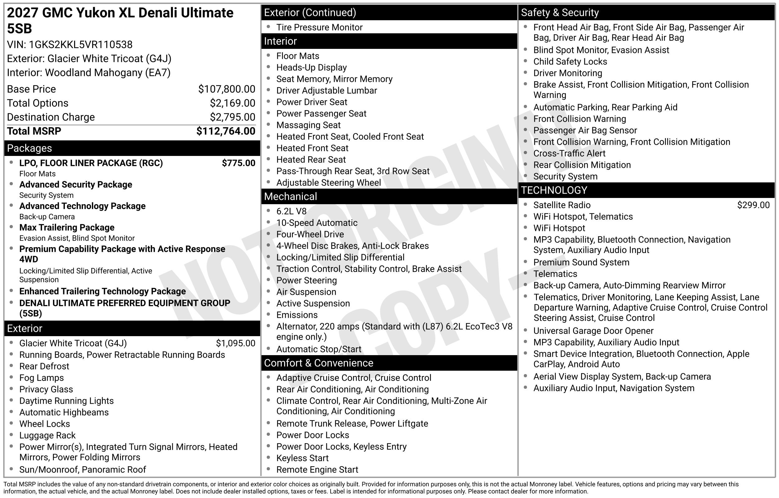2027 GMC Yukon XL Denali Ultimate - Photo 4