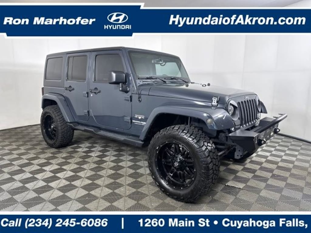 Used 2018 Jeep Wrangler JK Unlimited Sahara SUV