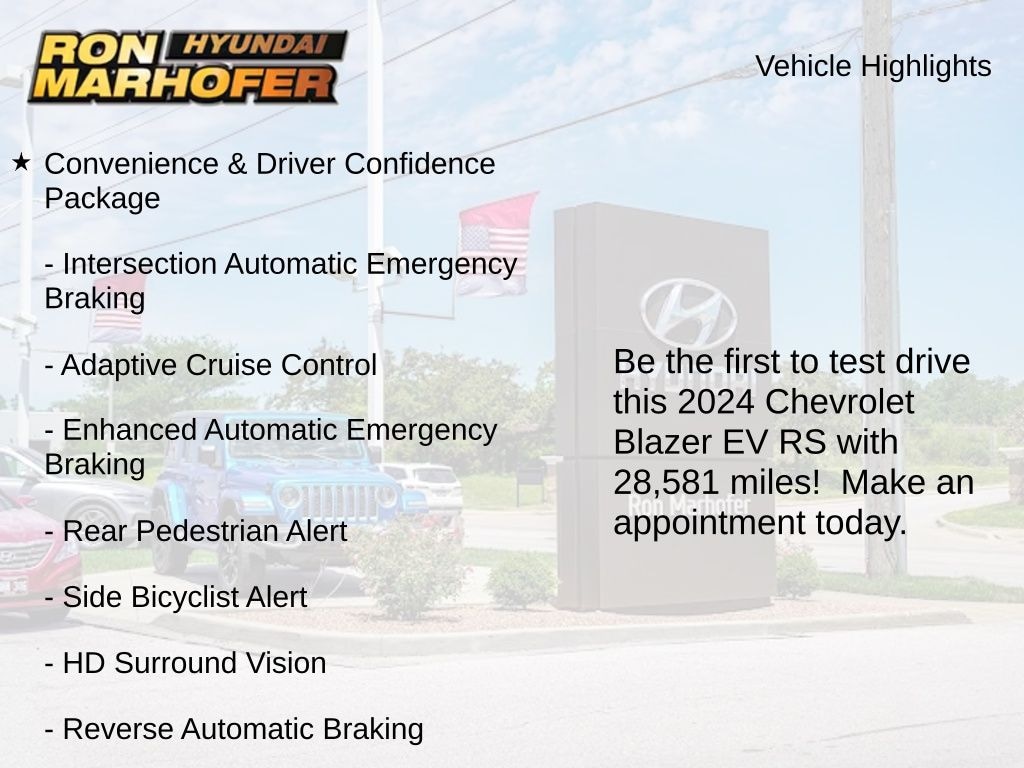 Used 2024 Chevrolet Blazer EV RS SUV