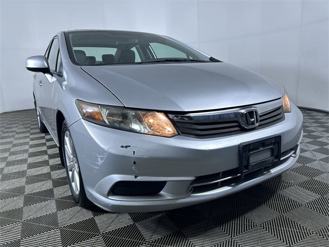 Used 2012 Honda Civic EX-L with VIN 19XFB2F91CE000641 for sale in Cuyahoga Falls, OH