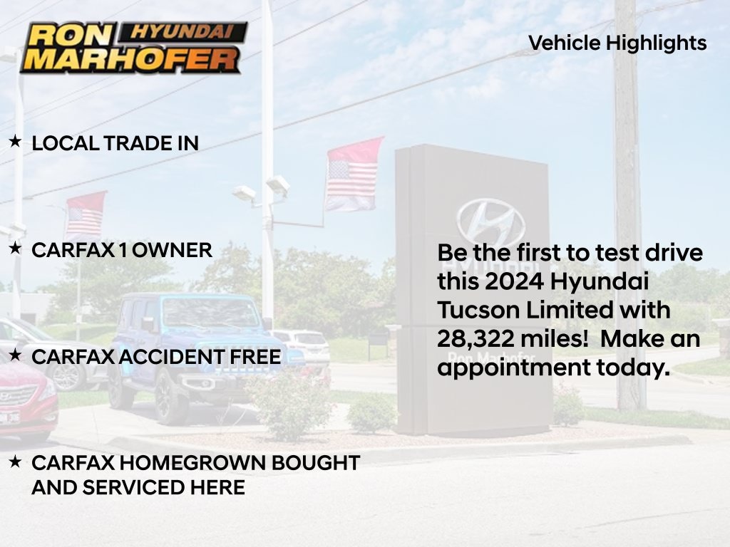 Certified 2024 Hyundai Tucson Limited SUV