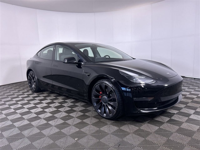 Used 2021 Tesla Model 3 Base with VIN 5YJ3E1EC8MF044181 for sale in Canton, OH