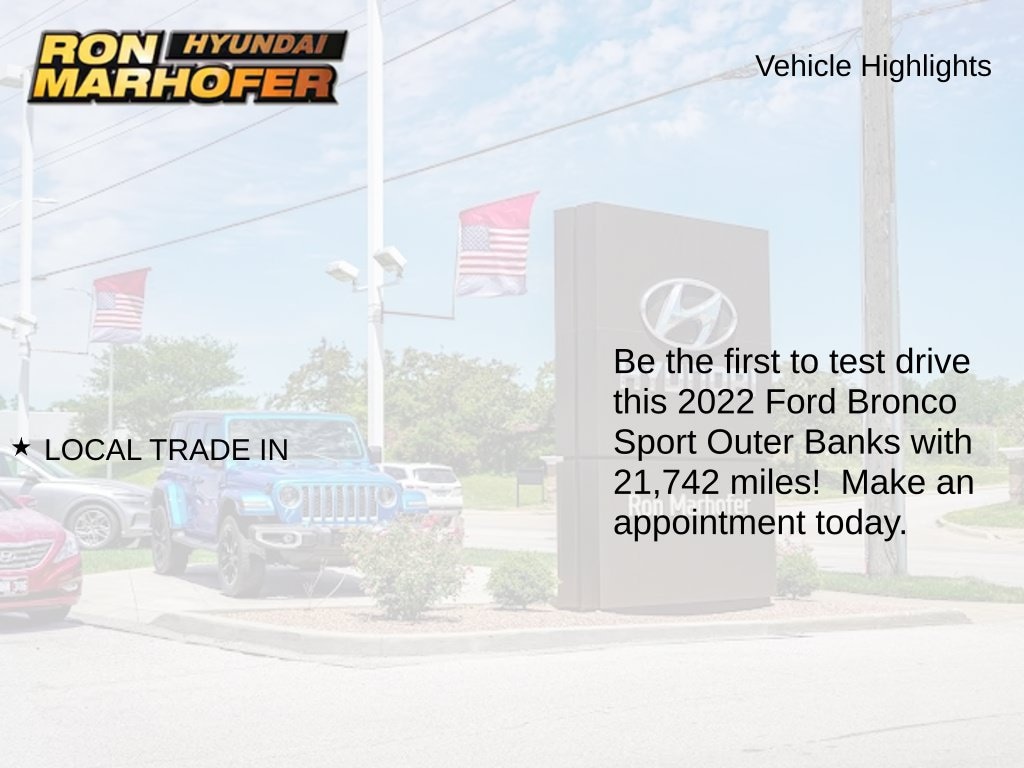 Used 2022 Ford Bronco Sport Outer Banks SUV