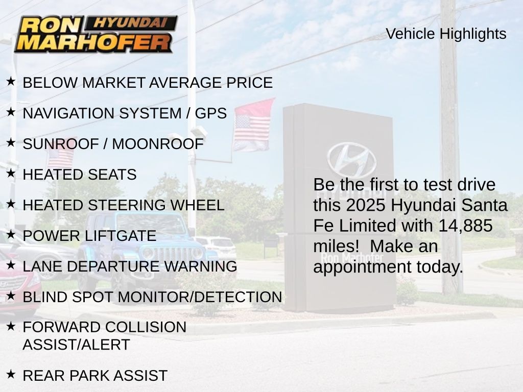 Used 2025 Hyundai Santa Fe Limited SUV