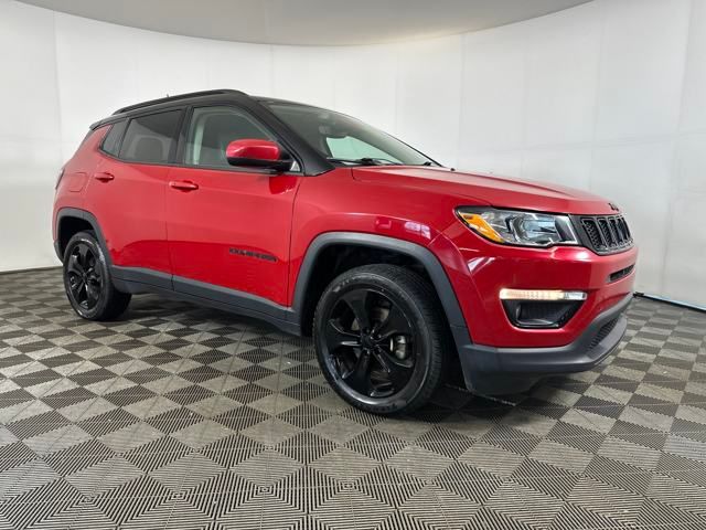 Used 2018 Jeep Compass Altitude with VIN 3C4NJDBB5JT454788 for sale in Cuyahoga Falls, OH