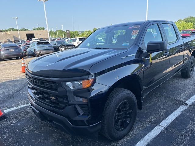 Used 2022 Chevrolet Silverado 1500 Work Truck with VIN 1GCUDAED8NZ555871 for sale in Cuyahoga Falls, OH