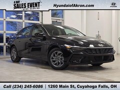 2026 Hyundai Elantra Hybrid Blue Sedan