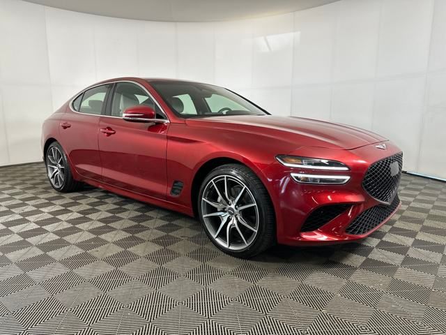 Used 2023 GENESIS G70 Standard with VIN KMTG34TAXPU132043 for sale in Cuyahoga Falls, OH