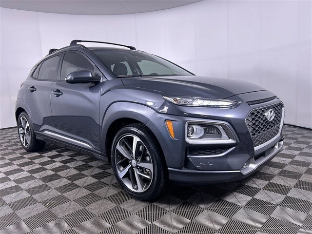 Used 2021 Hyundai Kona Ultimate with VIN KM8K53A56MU709080 for sale in Cuyahoga Falls, OH