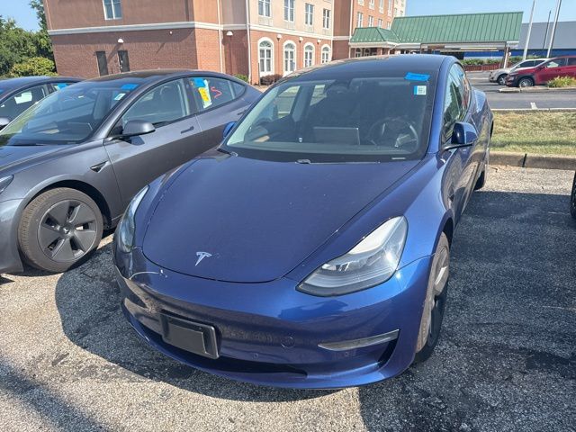 Used 2021 Tesla Model 3 Base with VIN 5YJ3E1EBXMF974140 for sale in Cuyahoga Falls, OH
