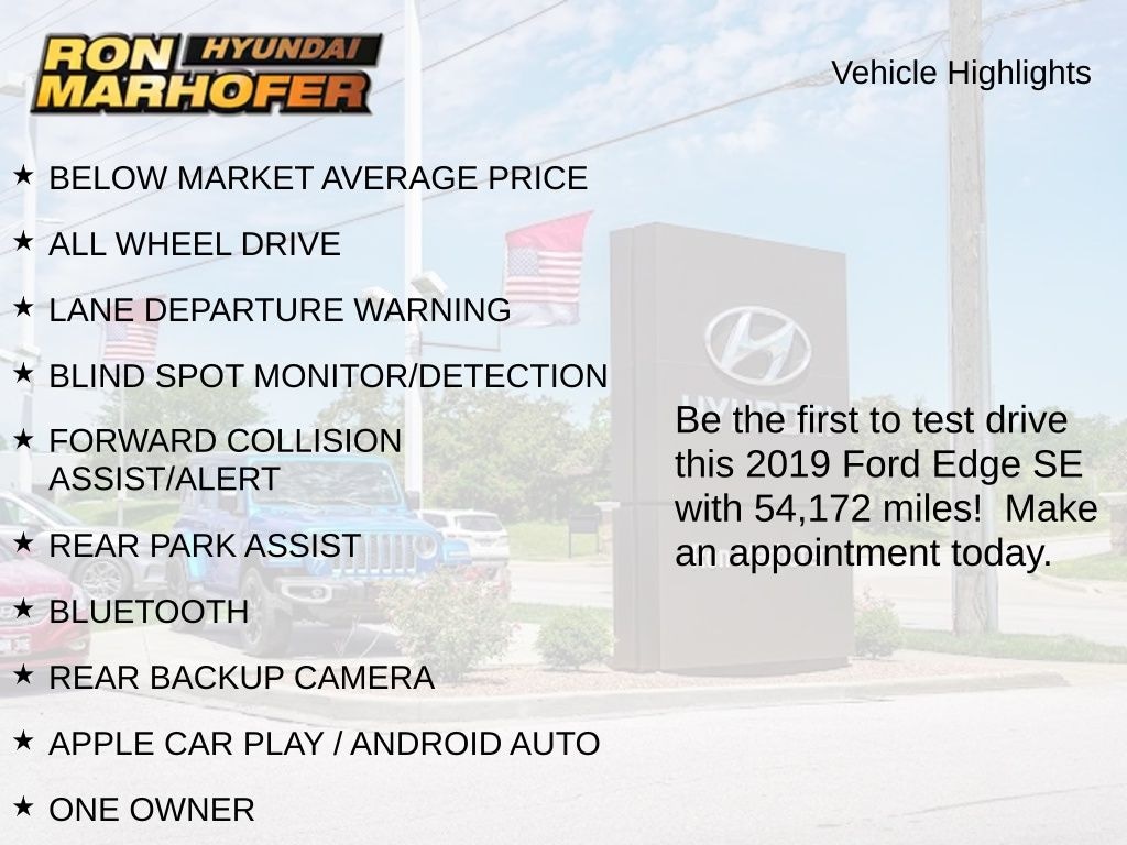 Used 2019 Ford Edge SE SUV