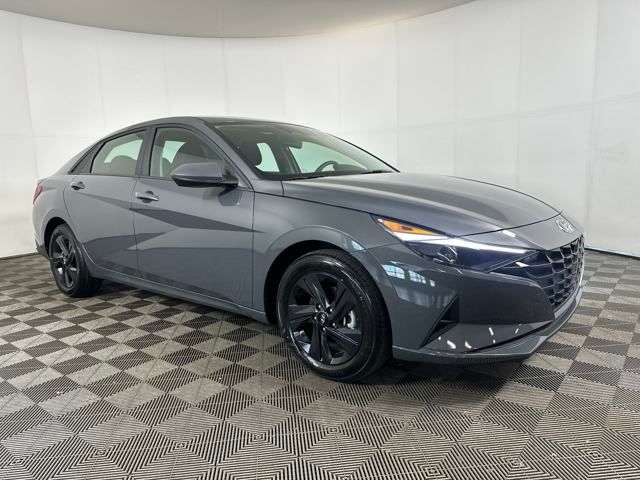 Used 2023 Hyundai Elantra Blue with VIN KMHLM4AJ2PU080996 for sale in Cuyahoga Falls, OH