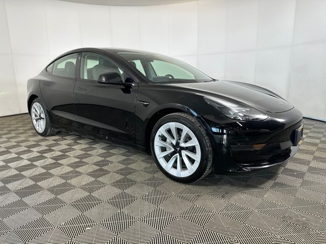 Used 2023 Tesla Model 3 Base with VIN 5YJ3E1EA7PF450763 for sale in Cuyahoga Falls, OH