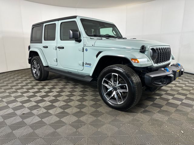 Used 2024 Jeep Wrangler 4xe Sports S 4XE with VIN 1C4RJXN63RW115261 for sale in Cuyahoga Falls, OH