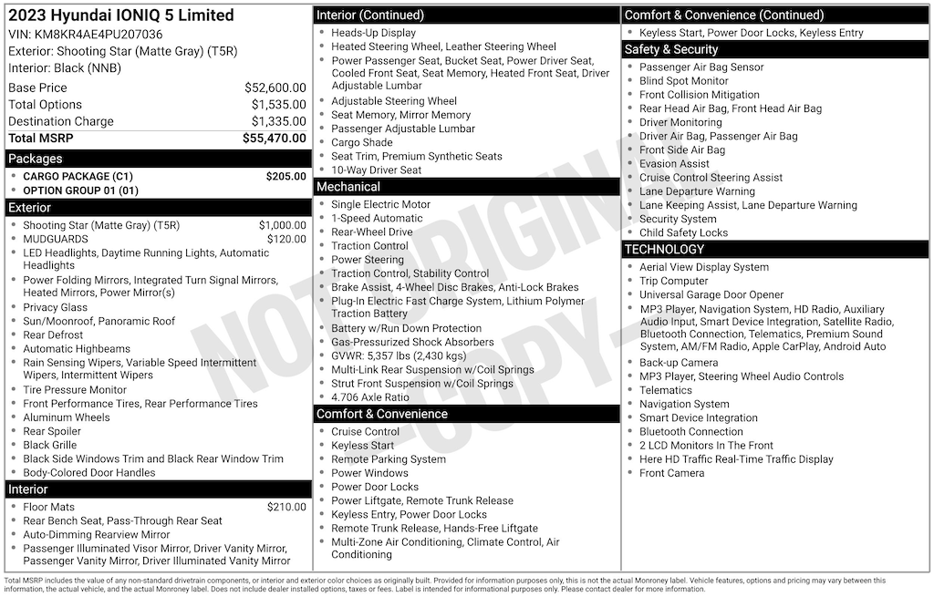 Used 2023 Hyundai IONIQ 5 Limited SUV