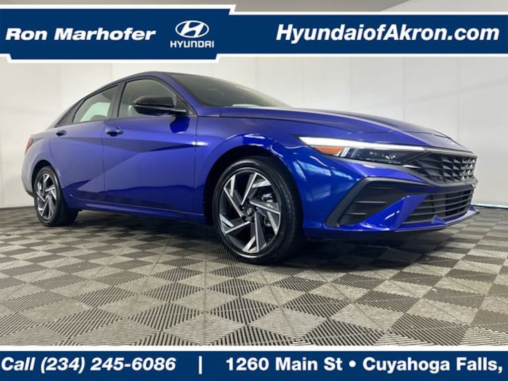 Certified 2025 Hyundai Elantra Hybrid SEL Sport Sedan